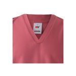 VL FLORA. Tuniek met korte mouwen (140 g/m&sup2;) gemaakt van 100% microvezel - Pastel roze