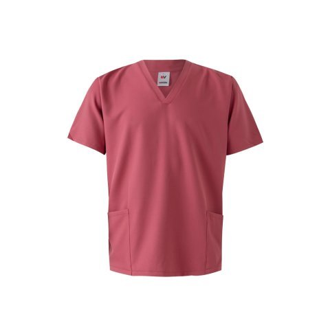VL FLORA. Tuniek met korte mouwen (140 g/m&sup2;) gemaakt van 100% microvezel - Pastel roze