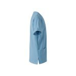 VL FLORA. Tuniek met korte mouwen (140 g/m&sup2;) gemaakt van 100% microvezel - Pastel blauw
