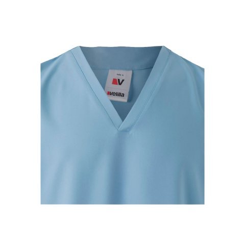 VL FLORA. Tuniek met korte mouwen (140 g/m&sup2;) gemaakt van 100% microvezel - Pastel blauw