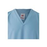 VL FLORA. Tuniek met korte mouwen (140 g/m&sup2;) gemaakt van 100% microvezel - Pastel blauw