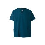 VL FLORA. Tuniek met korte mouwen (140 g/m&sup2;) gemaakt van 100% microvezel - Petrolium blauw 