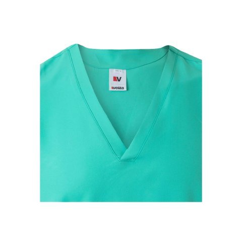 VL FLORA. Tuniek met korte mouwen (140 g/m&sup2;) gemaakt van 100% microvezel - Mint groen