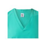 VL FLORA. Tuniek met korte mouwen (140 g/m&sup2;) gemaakt van 100% microvezel - Mint groen