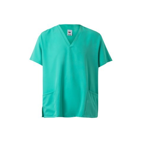 VL FLORA. Tuniek met korte mouwen (140 g/m&sup2;) gemaakt van 100% microvezel - Mint groen