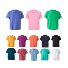 VL FLORA. Kort&aelig;rmet tunika (140 g/m&sup2;) fremstillet af 100 % mikrofiber