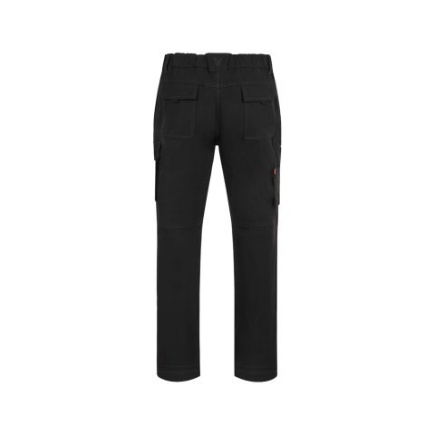 VL NYMPHS. 4-Xtreme trousers in twill (280 g/m&sup2;) made from EME elastomultiester (100%) - Black