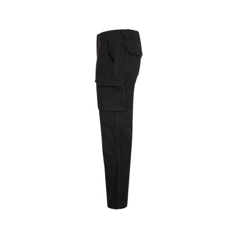 VL NYMPHS. 4-Xtreme trousers in twill (280 g/m&sup2;) made from EME elastomultiester (100%) - Black