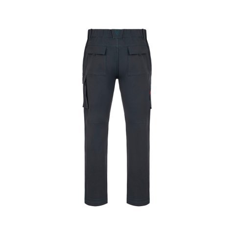 VL NYMPHS. 4-Xtreme trousers in twill (280 g/m&sup2;) made from EME elastomultiester (100%) - Dark grey