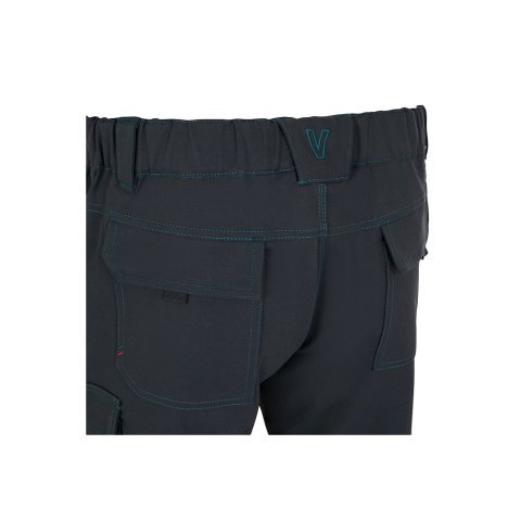 VL NYMPHS. 4-Xtreme trousers in twill (280 g/m&sup2;) made from EME elastomultiester (100%) - Dark grey