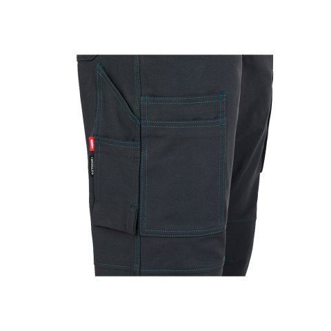 VL NYMPHS. 4-Xtreme trousers in twill (280 g/m&sup2;) made from EME elastomultiester (100%) - Dark grey