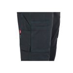 VL NYMPHS. 4-Xtreme trousers in twill (280 g/m&sup2;) made from EME elastomultiester (100%) - Dark grey