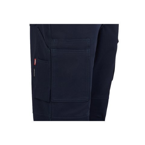 VL NYMPHS. 4-Xtreme trousers in twill (280 g/m&sup2;) made from EME elastomultiester (100%) - Navy blue