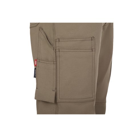 VL NYMPHS. 4-Xtreme trousers in twill (280 g/m&sup2;) made from EME elastomultiester (100%) - Light natural