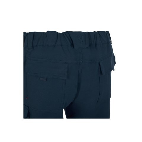 VL NYMPHS. 4-Xtreme trousers in twill (280 g/m&sup2;) made from EME elastomultiester (100%) - Petrol blue