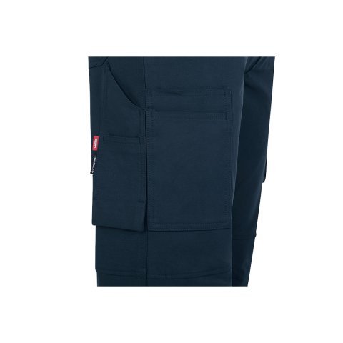 VL NYMPHS. 4-Xtreme trousers in twill (280 g/m&sup2;) made from EME elastomultiester (100%) - Petrol blue