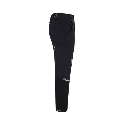 VL SELENE. Hose (230 g/m&sup2;), aus recyceltem Nylon (91 %) und Spandex (9 %) - Schwarz