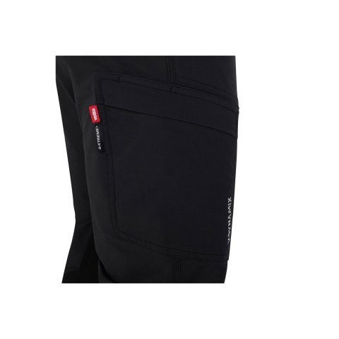 VL SELENE. Hose (230 g/m&sup2;), aus recyceltem Nylon (91 %) und Spandex (9 %) - Schwarz