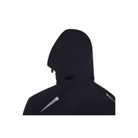 VL NYX. Vattert jakke (180 g/m&sup2;), laget av resirkulert polyester (50 %) og polyester (50 %) - Svart