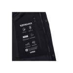 VL NYX. Vattert jakke (180 g/m&sup2;), laget av resirkulert polyester (50 %) og polyester (50 %) - Svart