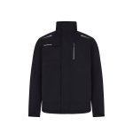 VL NYX. Vattert jakke (180 g/m&sup2;), laget av resirkulert polyester (50 %) og polyester (50 %) - Svart