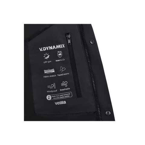 VL NYX. Vattert jakke (180 g/m&sup2;), laget av resirkulert polyester (50 %) og polyester (50 %) - Gr&aring; 