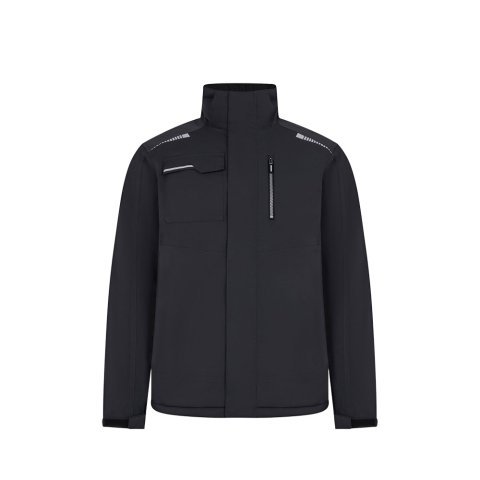 VL NYX. Vattert jakke (180 g/m&sup2;), laget av resirkulert polyester (50 %) og polyester (50 %) - Gr&aring; 