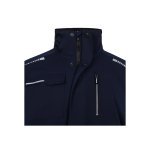 VL NYX. Vattert jakke (180 g/m&sup2;), laget av resirkulert polyester (50 %) og polyester (50 %) - Marinebl&aring;