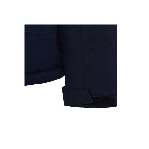 VL NYX. Vattert jakke (180 g/m&sup2;), laget av resirkulert polyester (50 %) og polyester (50 %) - Marinebl&aring;