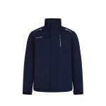 VL NYX. Vattert jakke (180 g/m&sup2;), laget av resirkulert polyester (50 %) og polyester (50 %) - Marinebl&aring;
