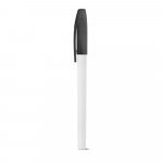 JADE. Esferogr&aacute;fica em PP com corpo em branco - Preto