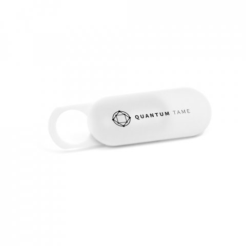 HIDE. Webkamera-beskyttelse i genbrugs-ABS (100 % genbrugsmateriale) - Hvid