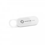 HIDE. Webkamera-beskyttelse i genbrugs-ABS (100 % genbrugsmateriale) - Hvid