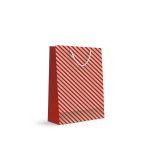 MEDIUM VERTICAL BAG. Sacchetto di carta riciclata al 100% - 301 - Bianco