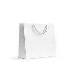 LARGE HORIZONTAL BAG. 100% recycled paper bag