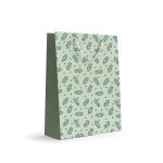 LARGE VERTICAL BAG. Sacchetto di carta riciclata al 100% - 301 - Bianco