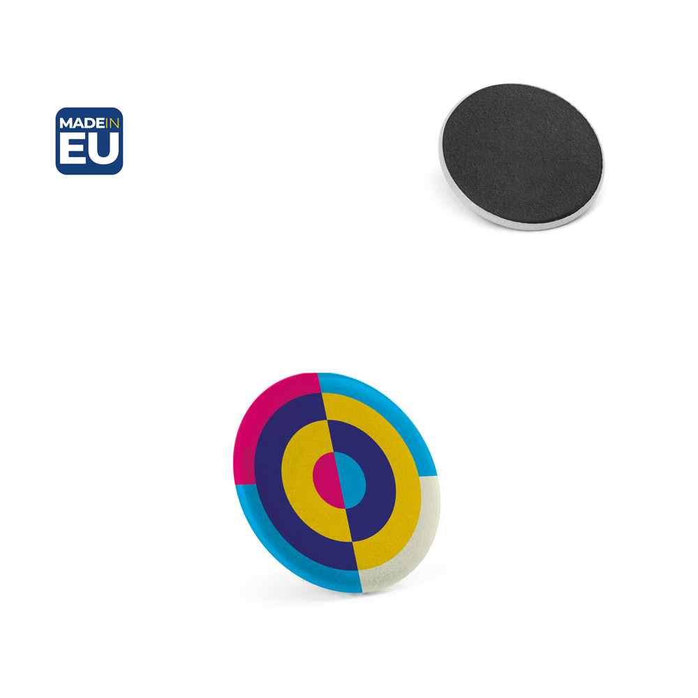 Pin redondo com íman — Personalizado