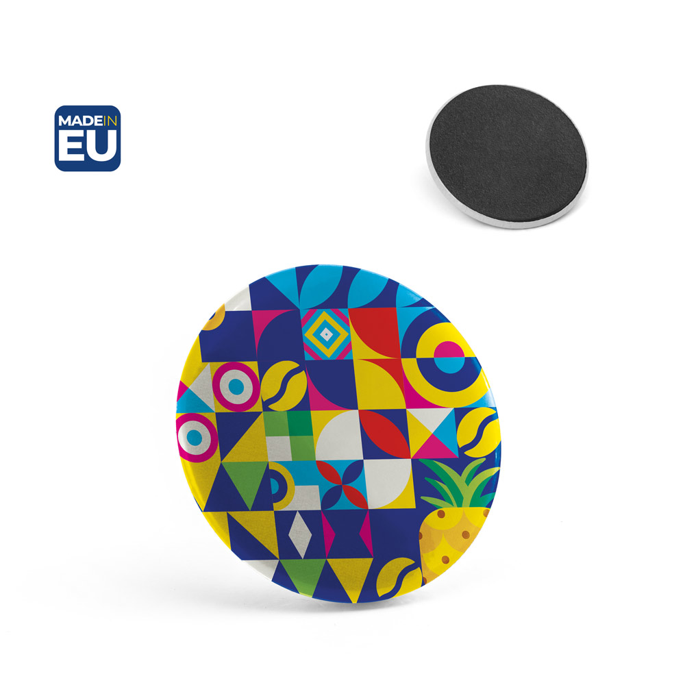Pin redondo com íman — Personalizado