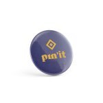 Button P'IN 8. Button P'IN 8. Pin rotondo con chiusura magnetica doppia - Cromato