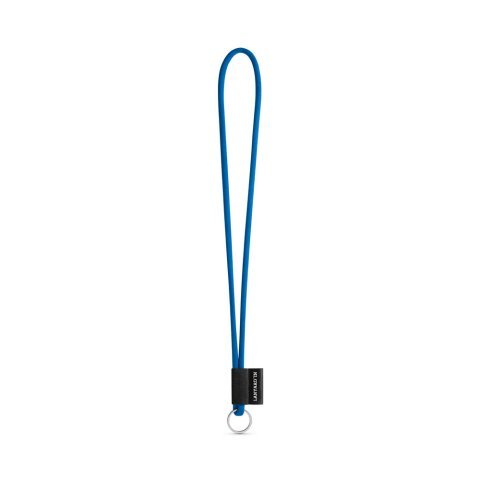 Lanyard TUBE Long (&Oslash; 7 mm). K dispozici ve 24 standardn&iacute;ch barv&aacute;ch a plně přizpůsobiteln&aacute; - 303 - Modr&aacute;