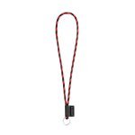 Lanyard TUBE Long (&Oslash; 7 mm). K dispozici ve 24 standardn&iacute;ch barv&aacute;ch a plně přizpůsobiteln&aacute; - Čern&aacute;/Červen&aacute;