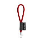 Lanyard TUBE Short (&Oslash; 7 mm). Dispon&iacute;vel em 24 cores standard e totalmente personaliz&aacute;vel - Vermelho