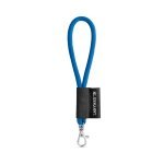 Lanyard TUBE Short (&Oslash; 7 mm). Dispon&iacute;vel em 24 cores standard e totalmente personaliz&aacute;vel - Azul