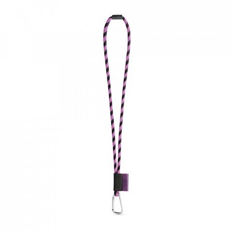 Smycz rurkowa długa (&Oslash; 7 mm). Dostępna w 96 kolorach Pantone&reg; i w pełni personalizowana - Mix