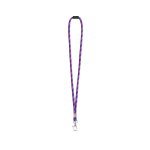 Lanyard TUBE Long (&Oslash; 7 mm). Erh&auml;ltlich in 96 Pantone&reg;-Farben und vollst&auml;ndig individualisierbar - Rosa Hexachrome/K&ouml;nigsblau