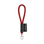 Lanyard TUBE Short (&Oslash; 7 mm). Dispon&iacute;vel em 96 cores Pantone&reg; e totalmente personaliz&aacute;vel - Vermelho