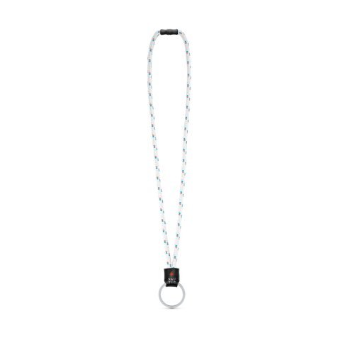 Lanyard NAUTIC Long (&Oslash; 7 mm). Avilable in 12 standard colors and fully customizable - 301 - White