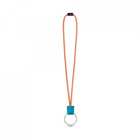 Lanyard NAUTIC Long (&Oslash; 7 mm). Avilable in 12 standard colors and fully customizable - Hexachrome orange