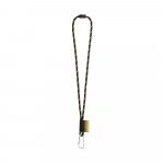 Lanyard NAUTIC Long (&Oslash; 7 mm). Avilable in 12 standard colors and fully customizable - Black/Yellow