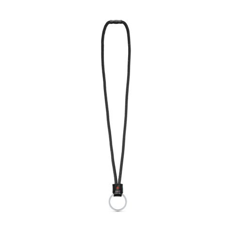 Lanyard NAUTIC Long (&Oslash; 7 mm). Disponible en 96 colores Pantone&reg; y totalmente personalizable - 300 - Negro